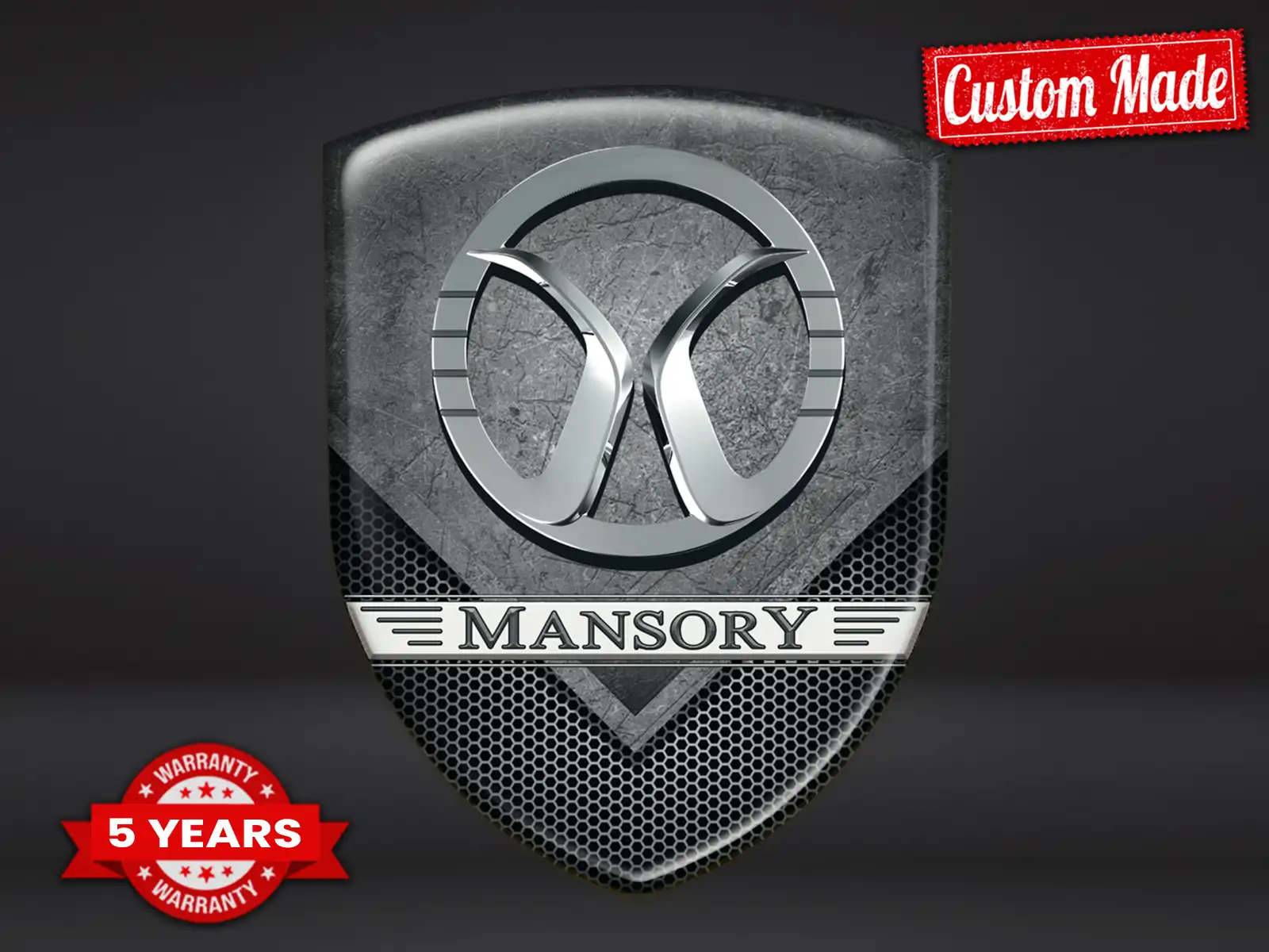 Mansory Vinyle Auto Édition Tuning Étoile Stylée